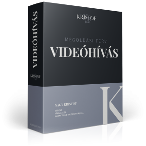 Megoldási terv - Videóhívás